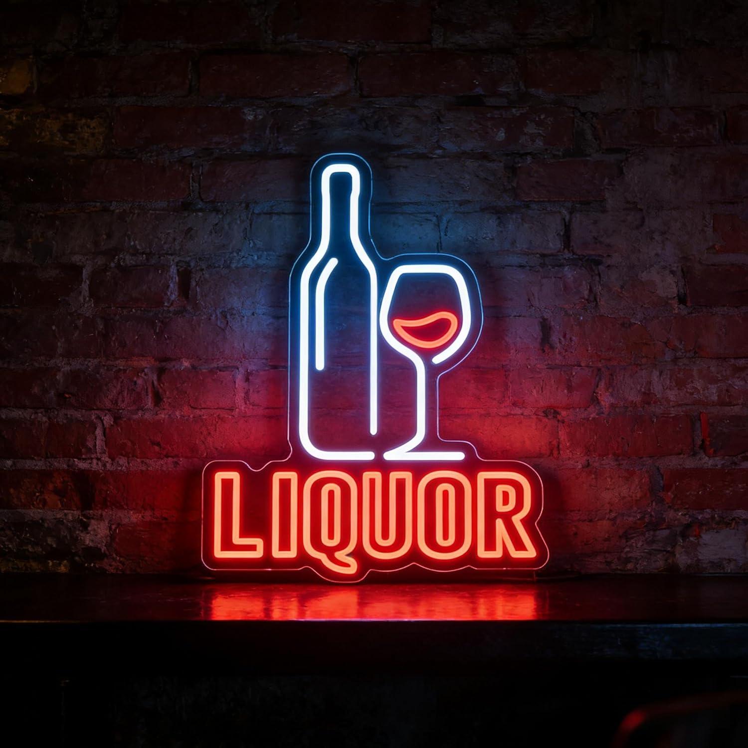 Lighting Decor Store - 주류 네온사인 USB 디밍 가능 LED