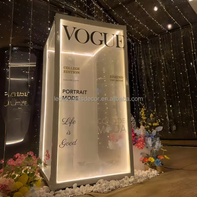 Lighting And Decor Magazine - 현대적인 이벤트 파티 사진 스튜디오 웨딩