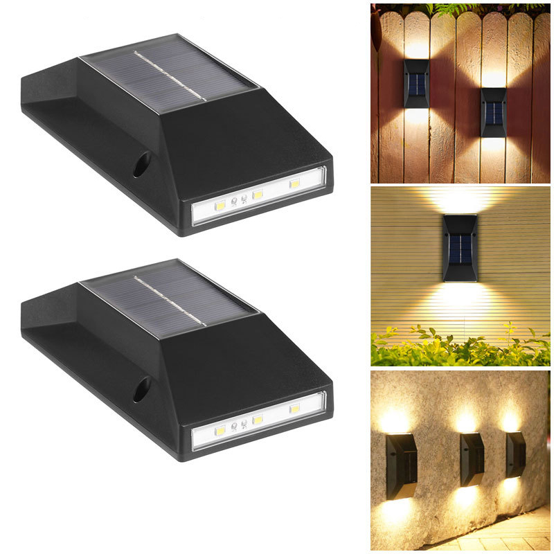 Lighting Decoration On Wall - 6LED 위/아래 조명 야외 정원 장식