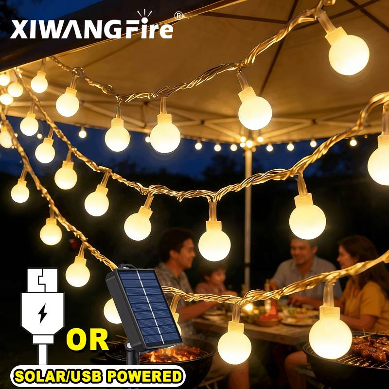 3-10M 태양광/USB/배터리 스트링 조명, 요정 글 - Lighting Decor Room 리뷰 및 가격