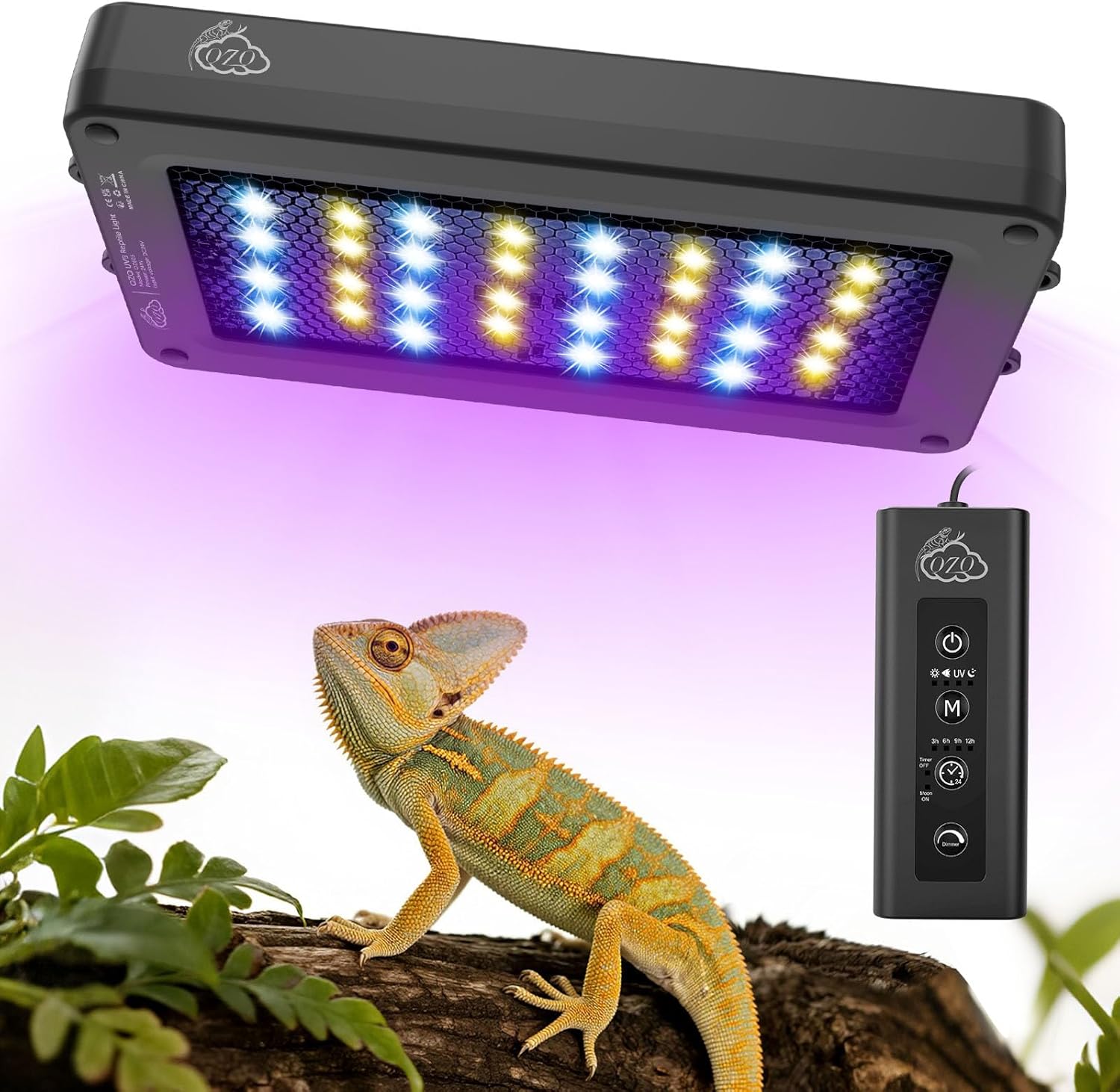 24W LED UVA UVB 파충류 램프, 디밍 및 4 - Gecko Lighting & Decor 리뷰 및 가격
