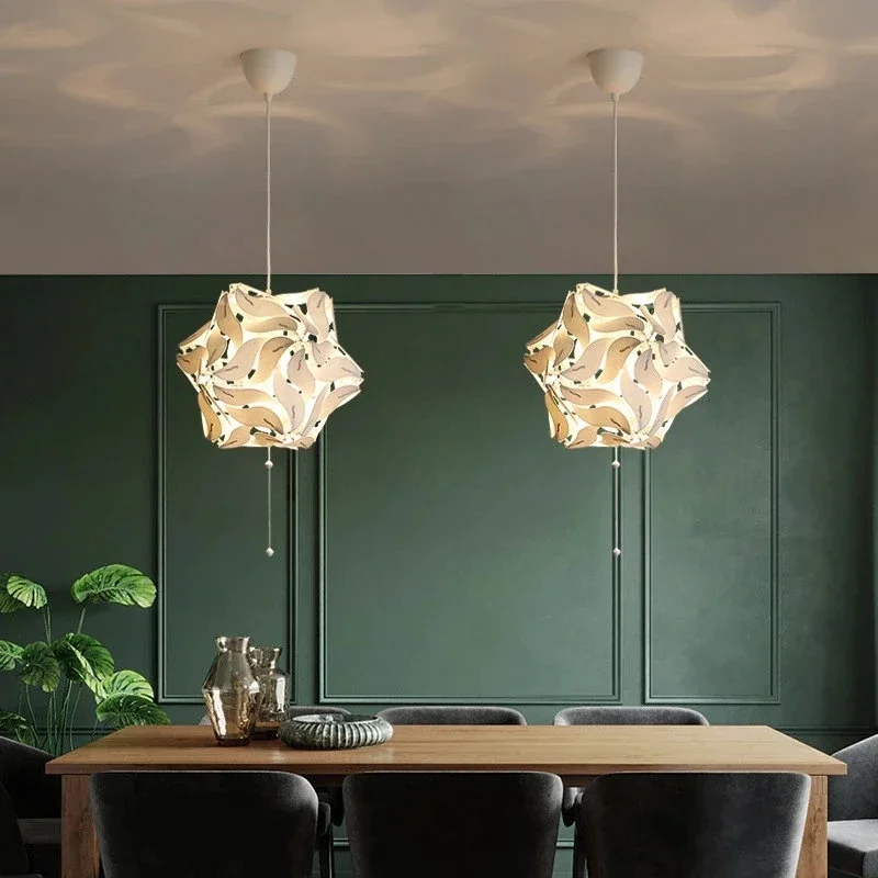 고급스러운 꽃 LED 서스펜션 램프 창의적인 수납형 샹 - Lighting Decor Store 리뷰 및 가격