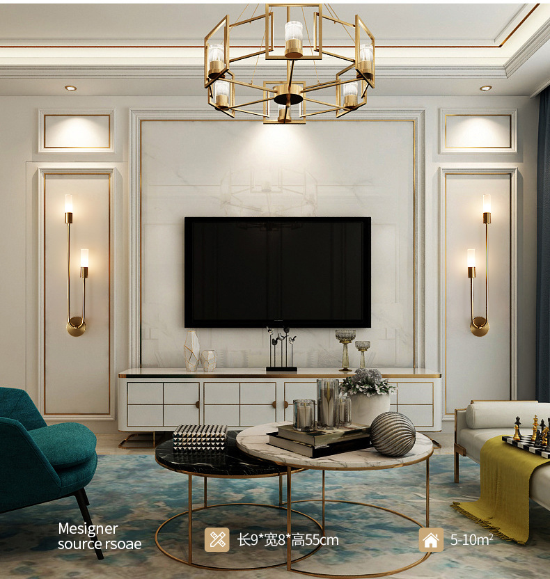 레트로 배경 거실 통로 침실 램프 침대 옆 북유럽풍 창 - Lighting Decor For Bedroom 리뷰 및 가격