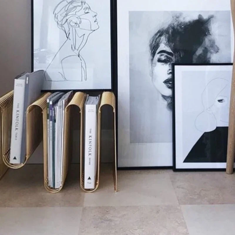 심플한 신문 및 잡지 선반 창의적인 바닥부터 천장까지의 - Lighting And Decor Magazine 리뷰 및 가격