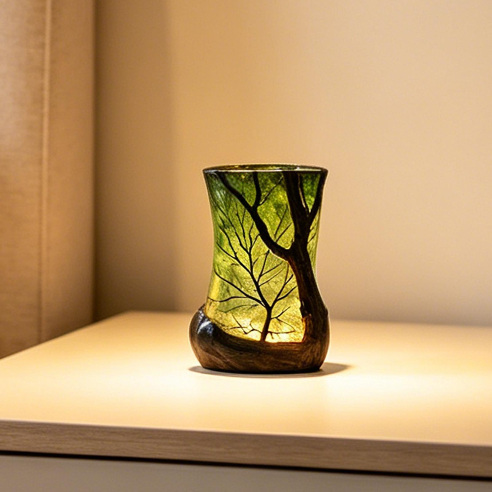 침대 옆 테이블 램프 숲 모양 야간 조명, 가정, 사무 - Lighting Decor For Bedroom 리뷰 및 가격