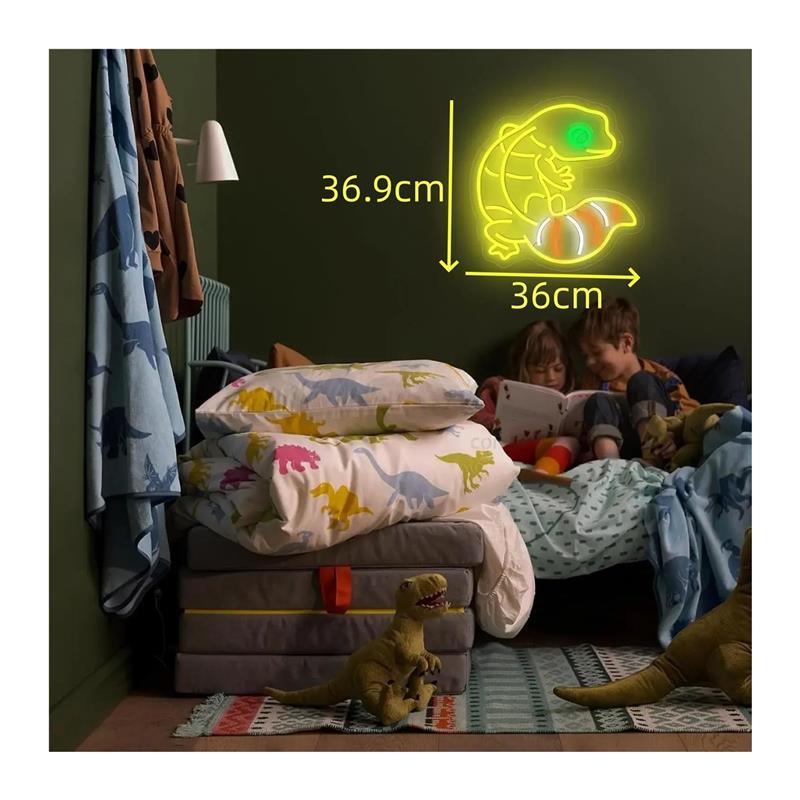 게코 모양 네온 사인 애니메이션 조명 디밍 가능 열대  - Gecko Lighting & Decor 리뷰 및 가격