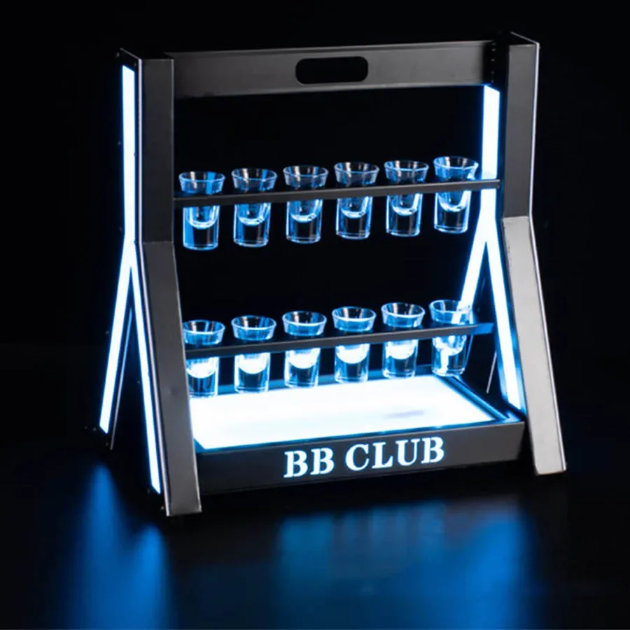 충전식 LED 샷 유리 디스플레이 스탠드, LED 샷  - Lighting Decoration Stand 리뷰 및 가격