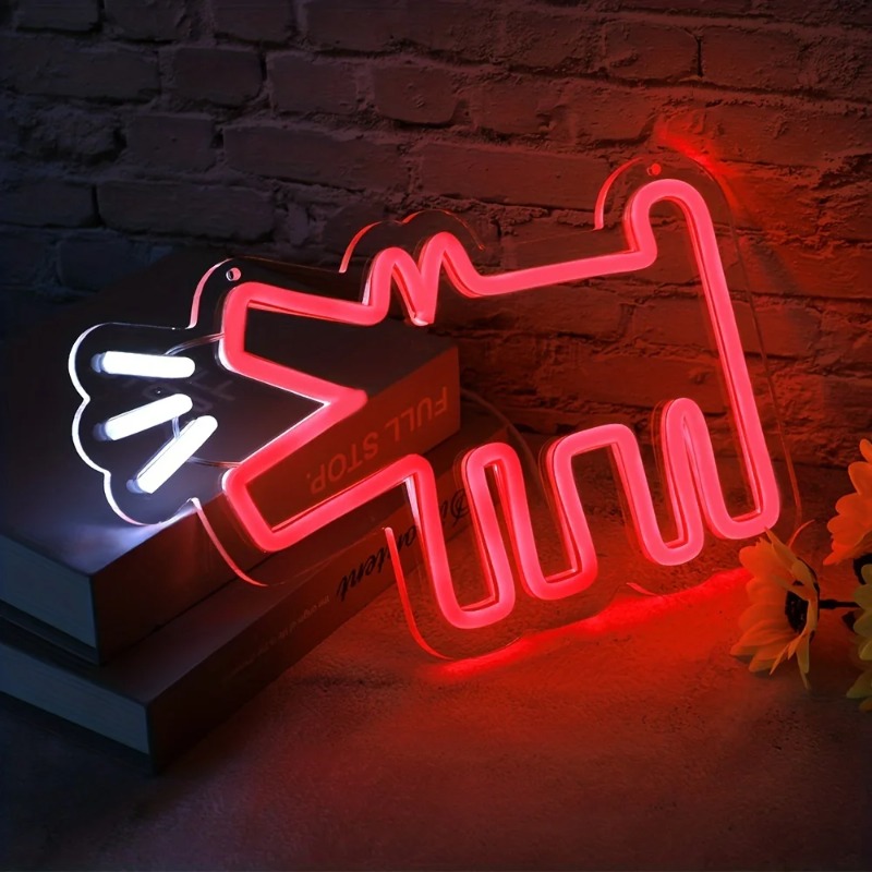 짖는 개 라인 LED 네온 라이트 어린이 방 야간 조명 - Lighting Decor Store 리뷰 및 가격