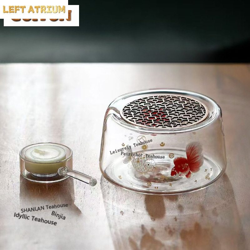 두꺼운 내열 유리 차 보온기 홀더 캔들 히터 스토브 주 - Candle Holder Set 리뷰 및 가격