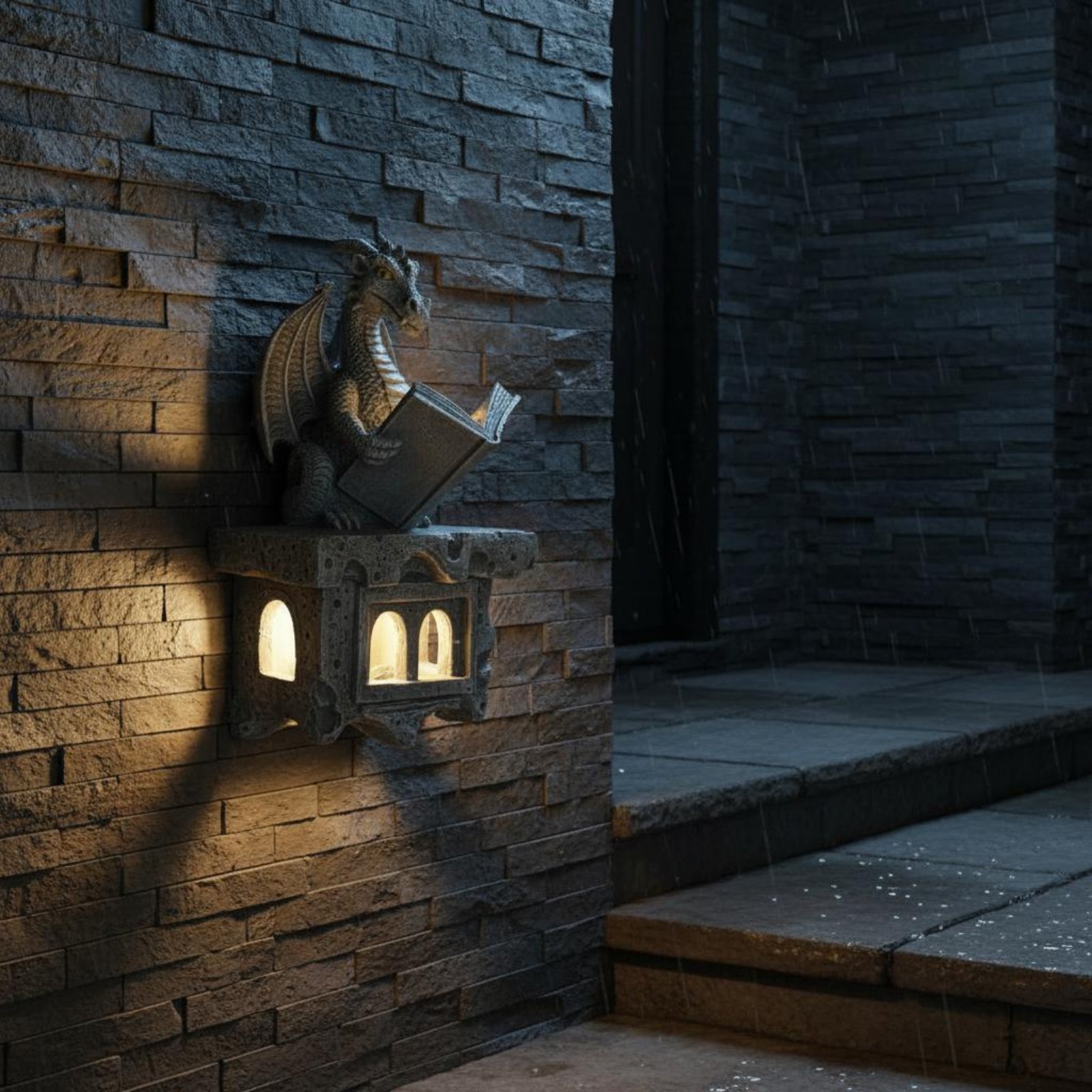 솔라 와이번 월샤인 자동 켜짐/끄짐 기능이 있는 솔라  - Lighting Decoration On Wall 리뷰 및 가격