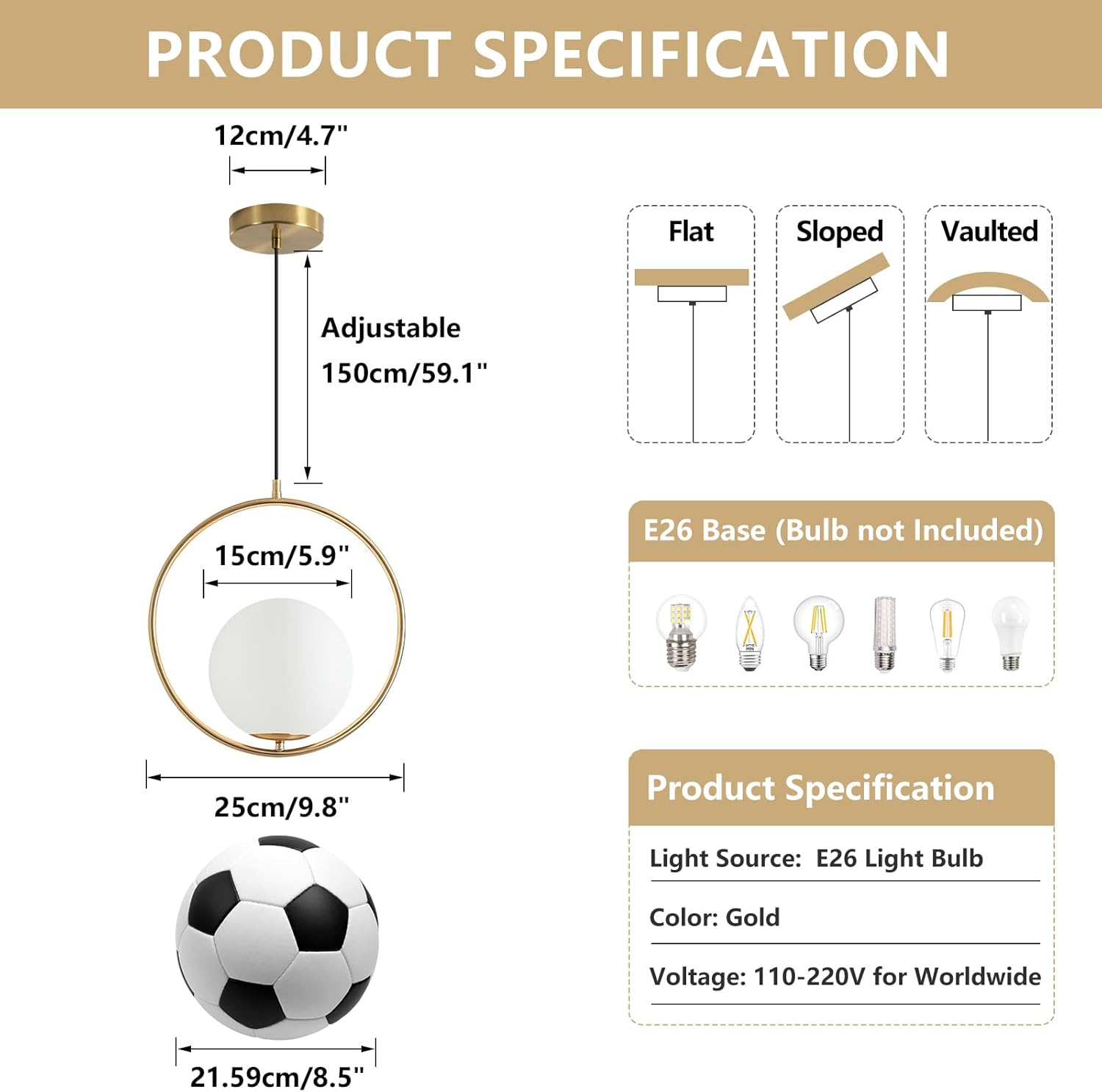 골드 PVC 램프쉐이드 펜던트 조명 레스토랑 바 의류  - Lighting Decor Store 리뷰 및 가격