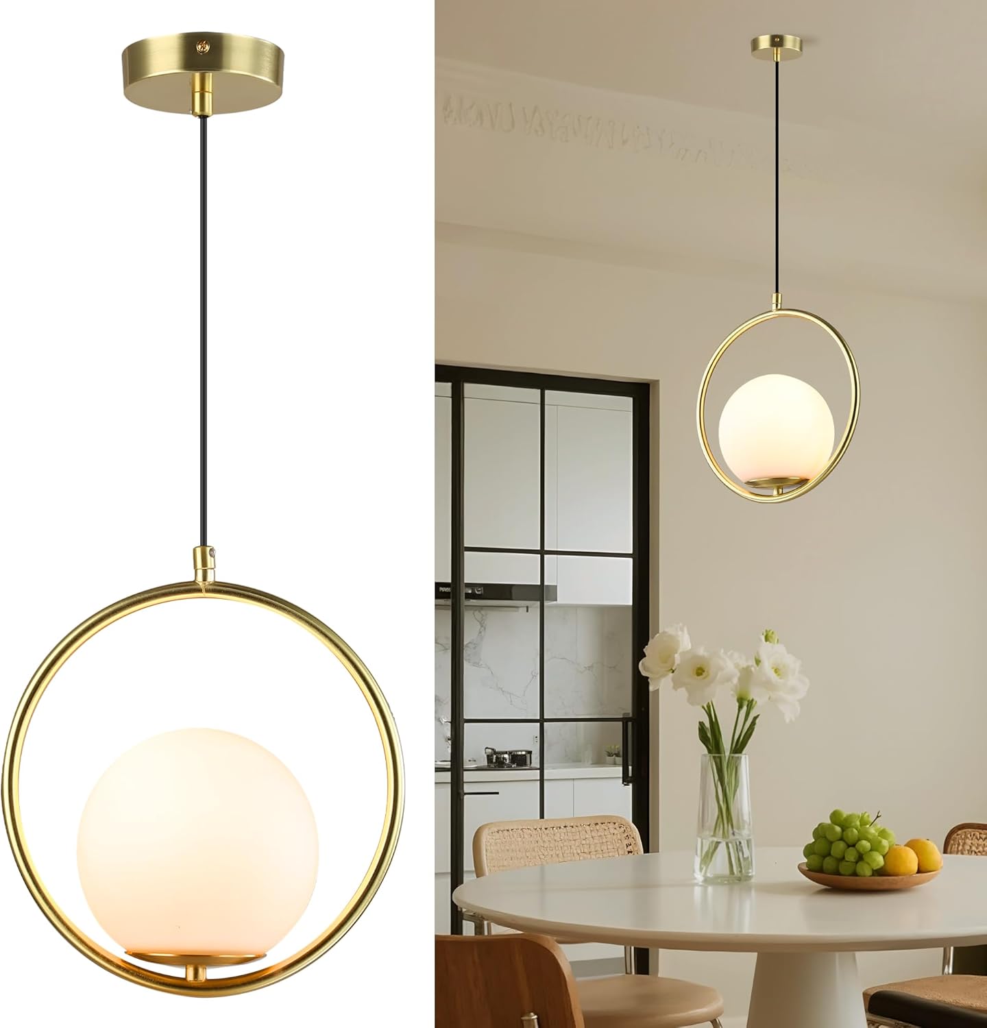 골드 PVC 램프쉐이드 펜던트 조명 레스토랑 바 의류  - Lighting Decor Store 리뷰 및 가격