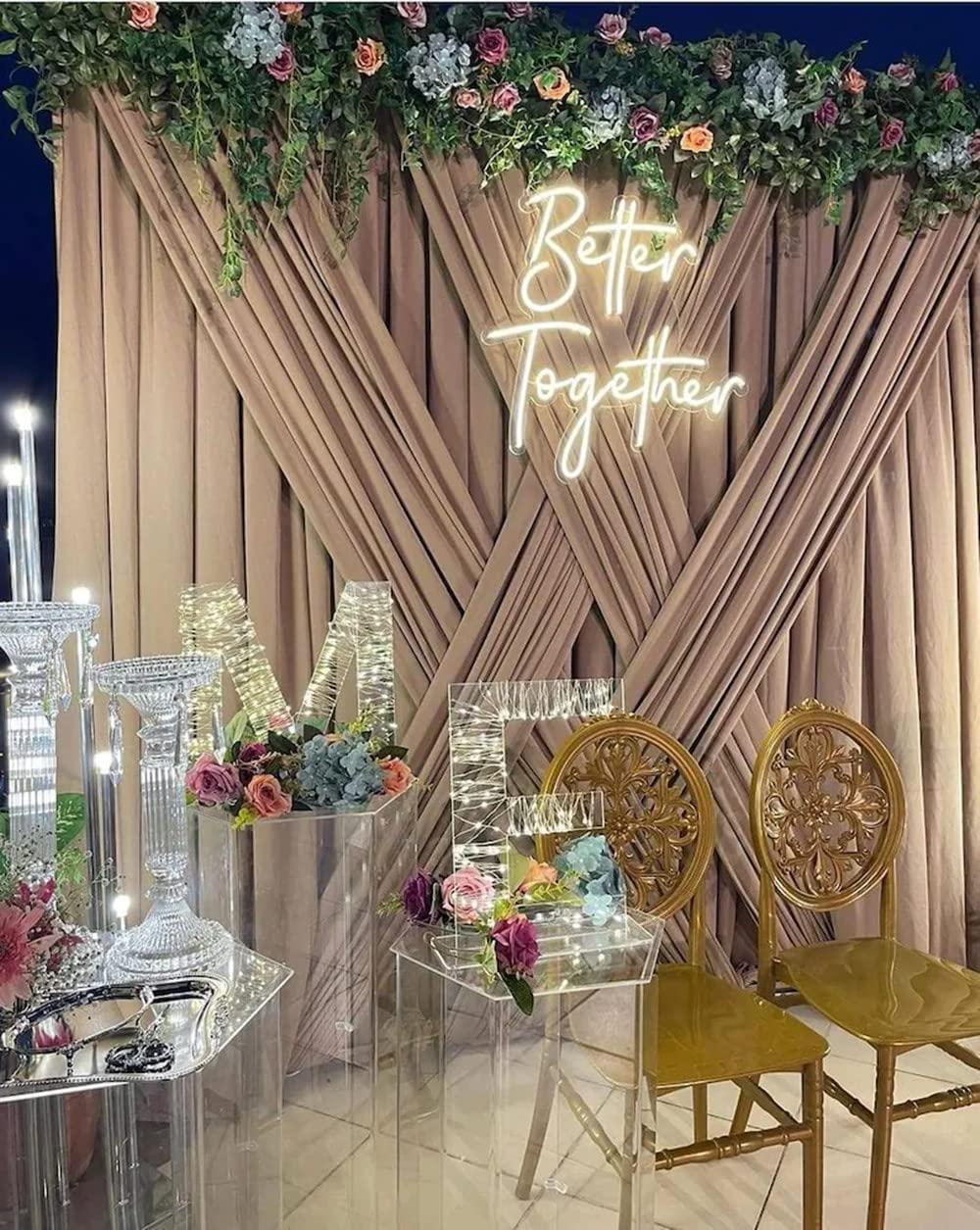 Better Together 네온 사인 USB 디밍이  - Lighting Decor For Bedroom 리뷰 및 가격