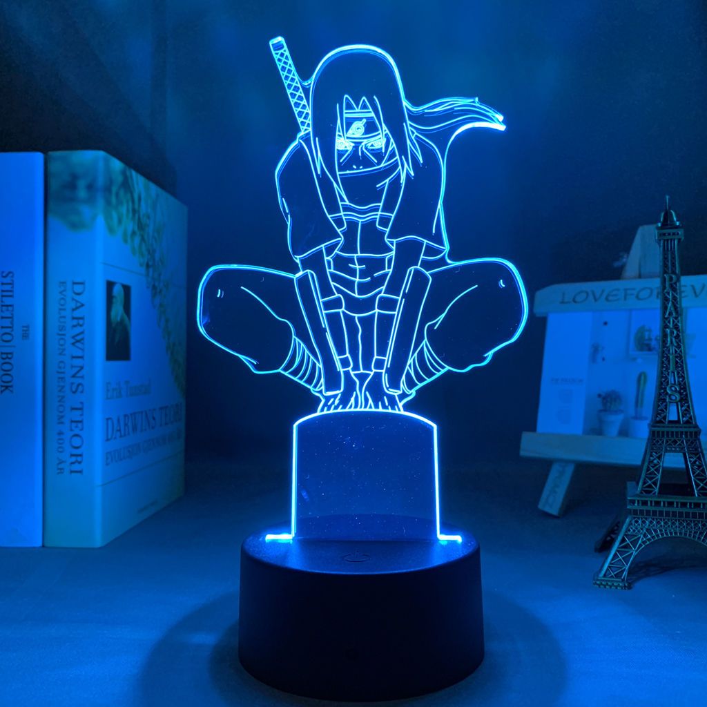 나루토 이타치 우치하 애니메이션 만화 귀여운 아크릴 글 - Lighting Decoration Stand 리뷰 및 가격