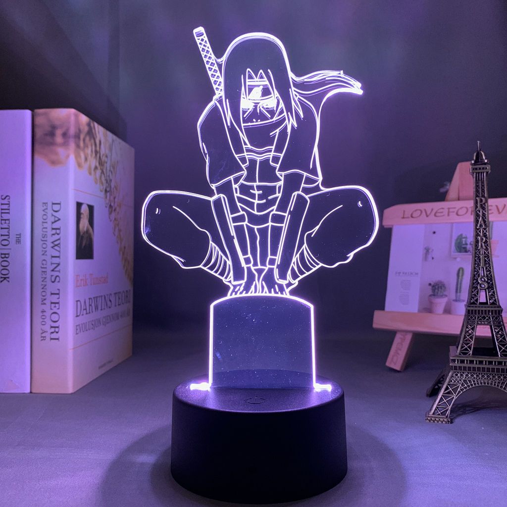나루토 이타치 우치하 애니메이션 만화 귀여운 아크릴 글 - Lighting Decoration Stand 리뷰 및 가격