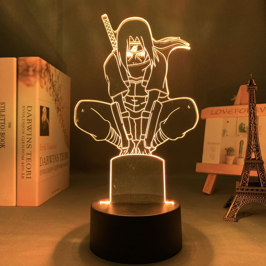 나루토 이타치 우치하 애니메이션 만화 귀여운 아크릴 글 - Lighting Decoration Stand 리뷰 및 가격