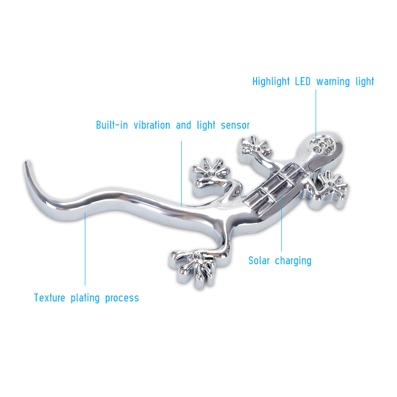 Led 자동차 도마뱀 태양 경고 신호등 ABS 스티커  - Gecko Lighting & Decor 리뷰 및 가격