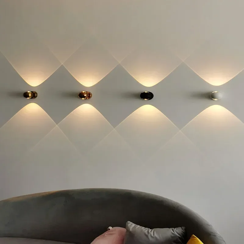북유럽 디자이너 현대 미술 알루미늄 유리 LED 벽 램 - Lighting Decoration On Wall 리뷰 및 가격