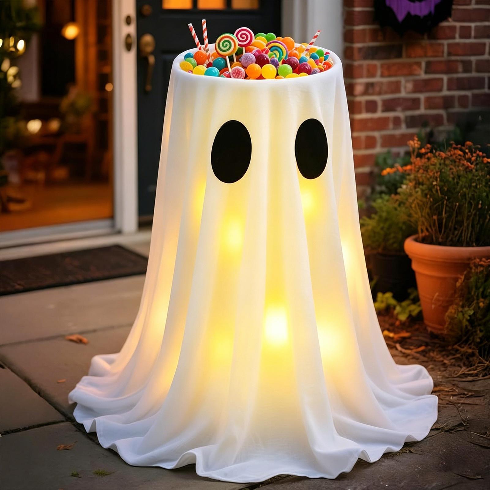 조명 장식 유령 장식품 8가지 모드 LED 조명 스탠딩 - Lighting Decoration Stand 리뷰 및 가격