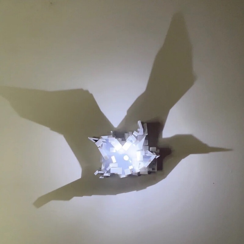드롭쉬핑 3D 라이트 섀도우 무드등, 인터랙티브 무드등 - Lighting Decor For Bedroom 리뷰 및 가격