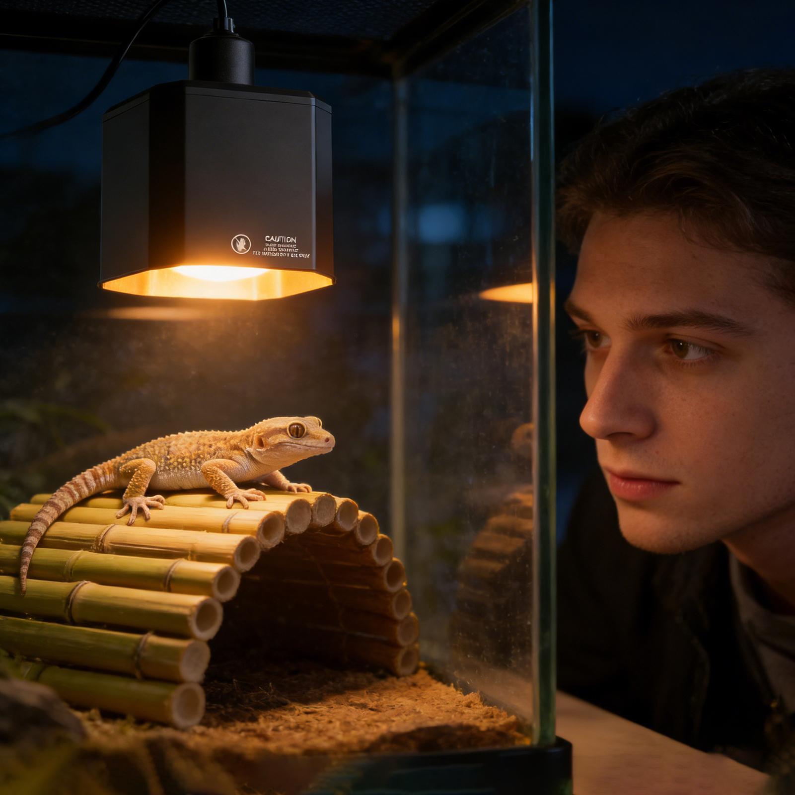 파충류 히트 램프 고정 장치 파충류 온열 조명 쉐이드  - Gecko Lighting & Decor 리뷰 및 가격