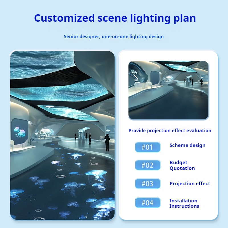 다이나믹 플로팅 플래그 프로젝터 조명, 매장, 공원,  - Lighting Decor Store 리뷰 및 가격