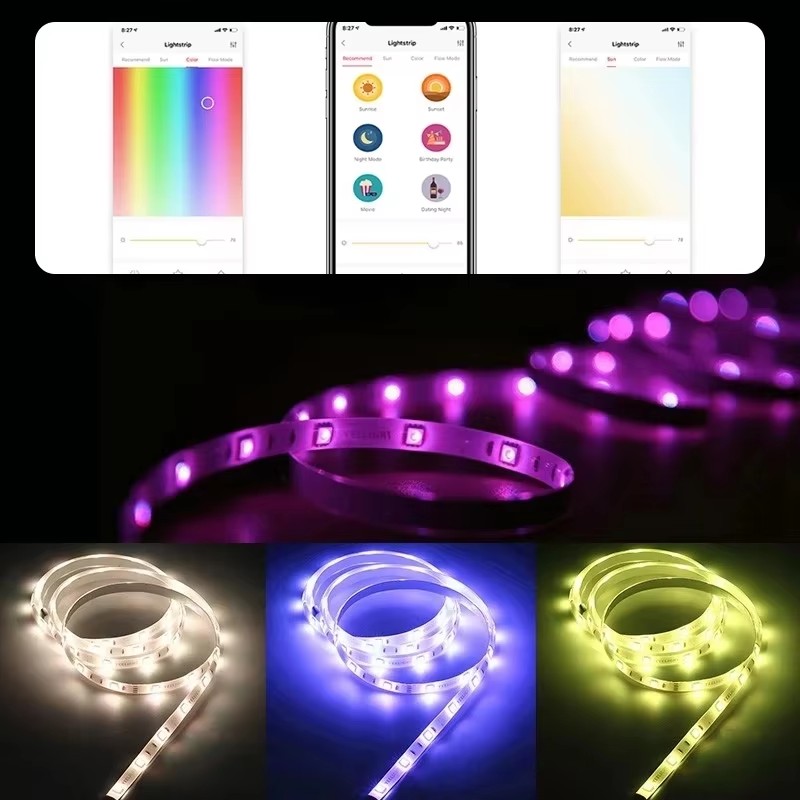 글로벌 버전 Yeelight 스마트 LED 라이트 스트 - Yeelight Light Lightstrip 리뷰 및 가격