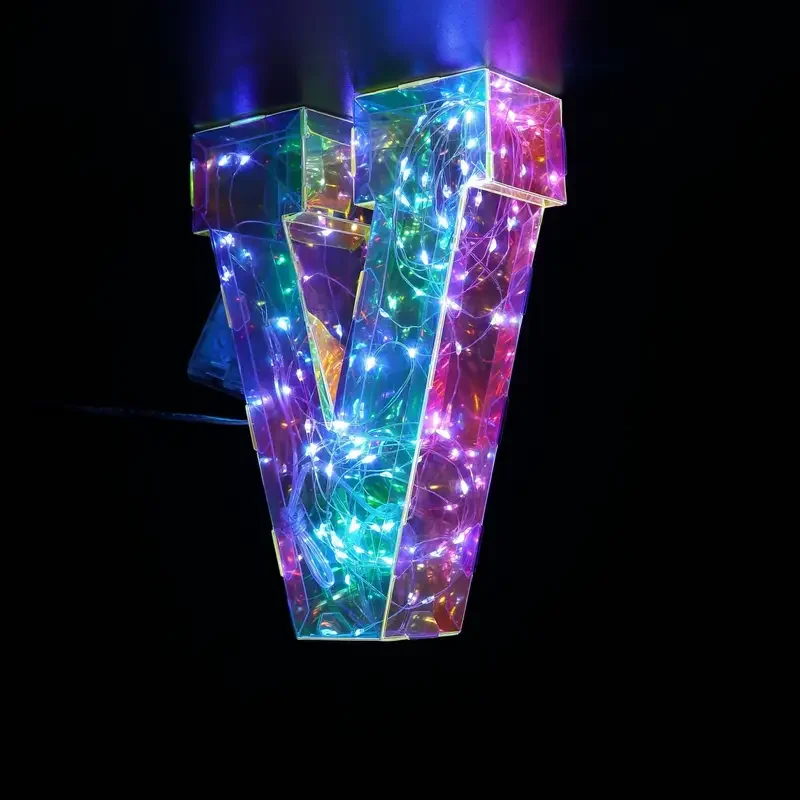글램 스타일 LED 마키 글자 및 숫자 - 배터리 박스 - Light Up Letters Marquee 리뷰 및 가격