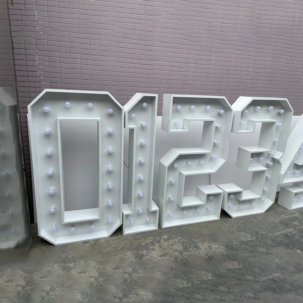 공장 맞춤형 크기 로고 4피트 대형 LED 마키 글자  - Light Up Letters Marquee 리뷰 및 가격