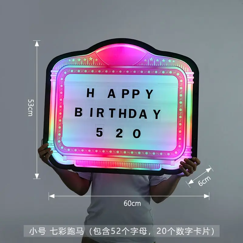 맞춤형 나이트클럽 사인 레터 메시지 보드 LED 클래식 - Light Up Letters Marquee 리뷰 및 가격
