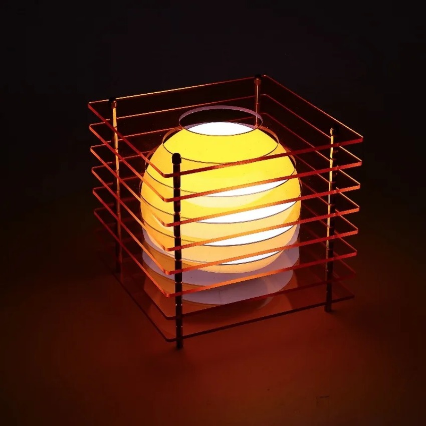 DIY 달 모양 램프 아크릴 천겹 램프 데스크탑 장식품 - Lighting Decor Room 리뷰 및 가격