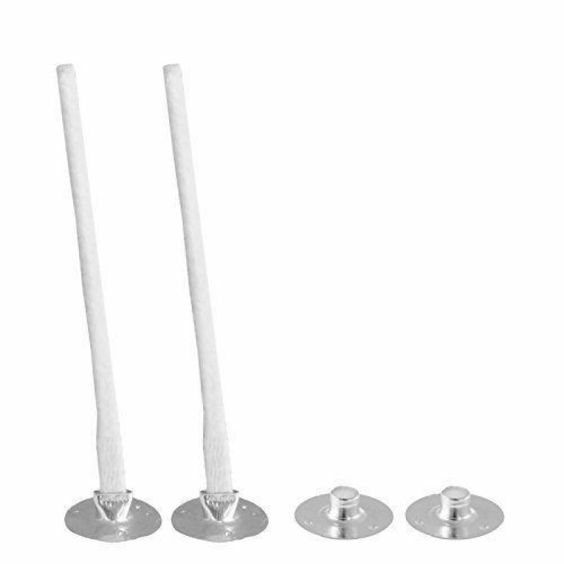 500 조각 촛불 심지 금속 지지대 탭 홀더 수제 DI - Candle Holder Set 리뷰 및 가격