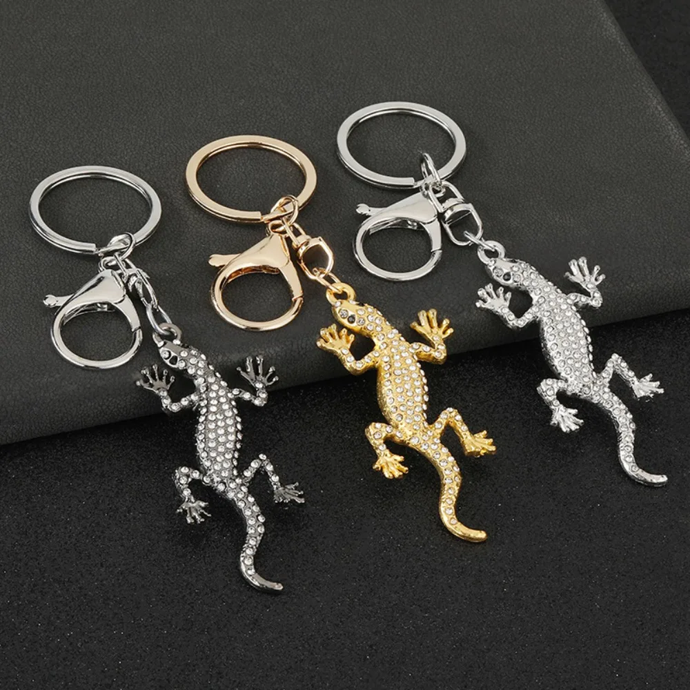 독창성 3D 금속 도마뱀 도마뱀 키 체인 배낭 펜던트  - Gecko Lighting & Decor 리뷰 및 가격