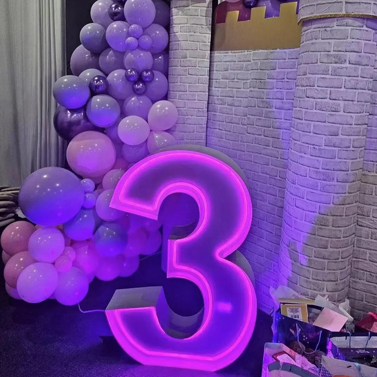 발광 다이오드 RGB 네온 라이트 대형 글자 4피트 마 - Light Up Letters Marquee 리뷰 및 가격